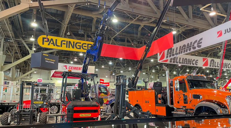 PALFINGER Highlights Tailored Solutions and Industry Leadership at World of Concrete 2025